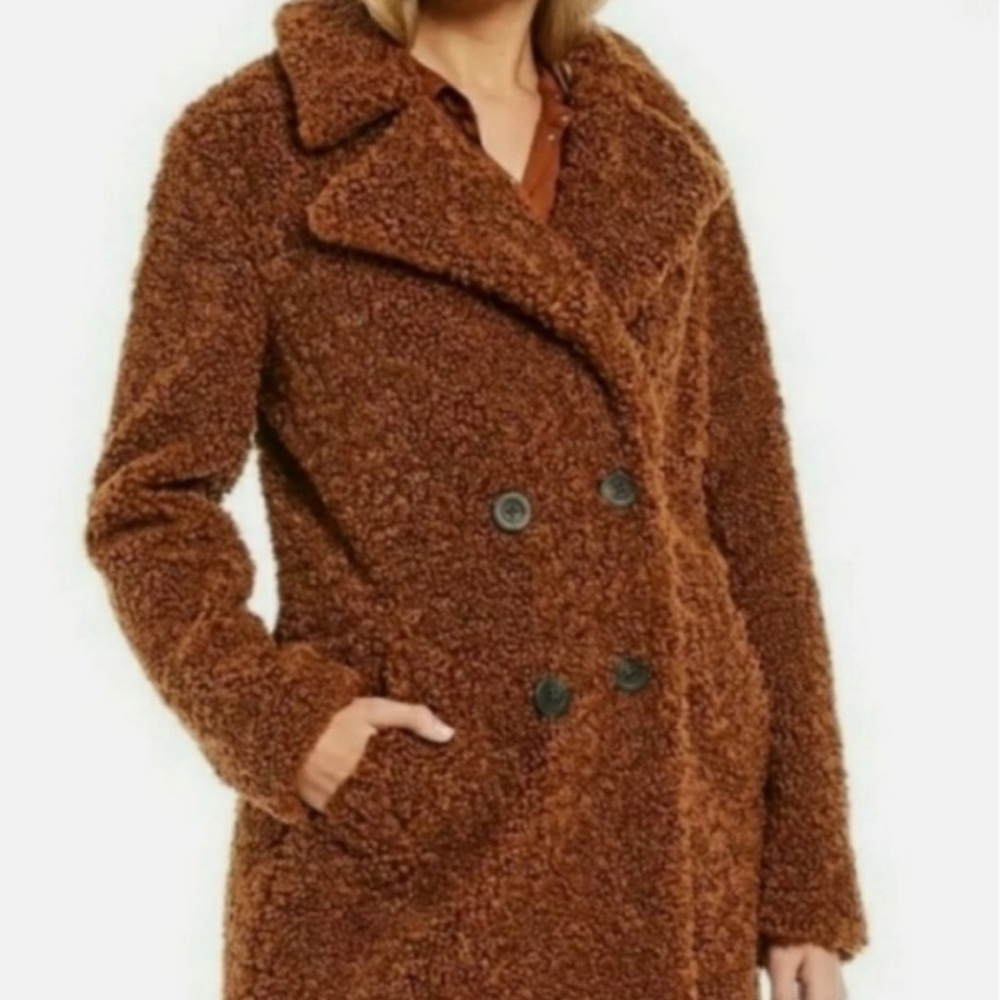 Gianni Bini Brown NWOT Teddy Coat🤎